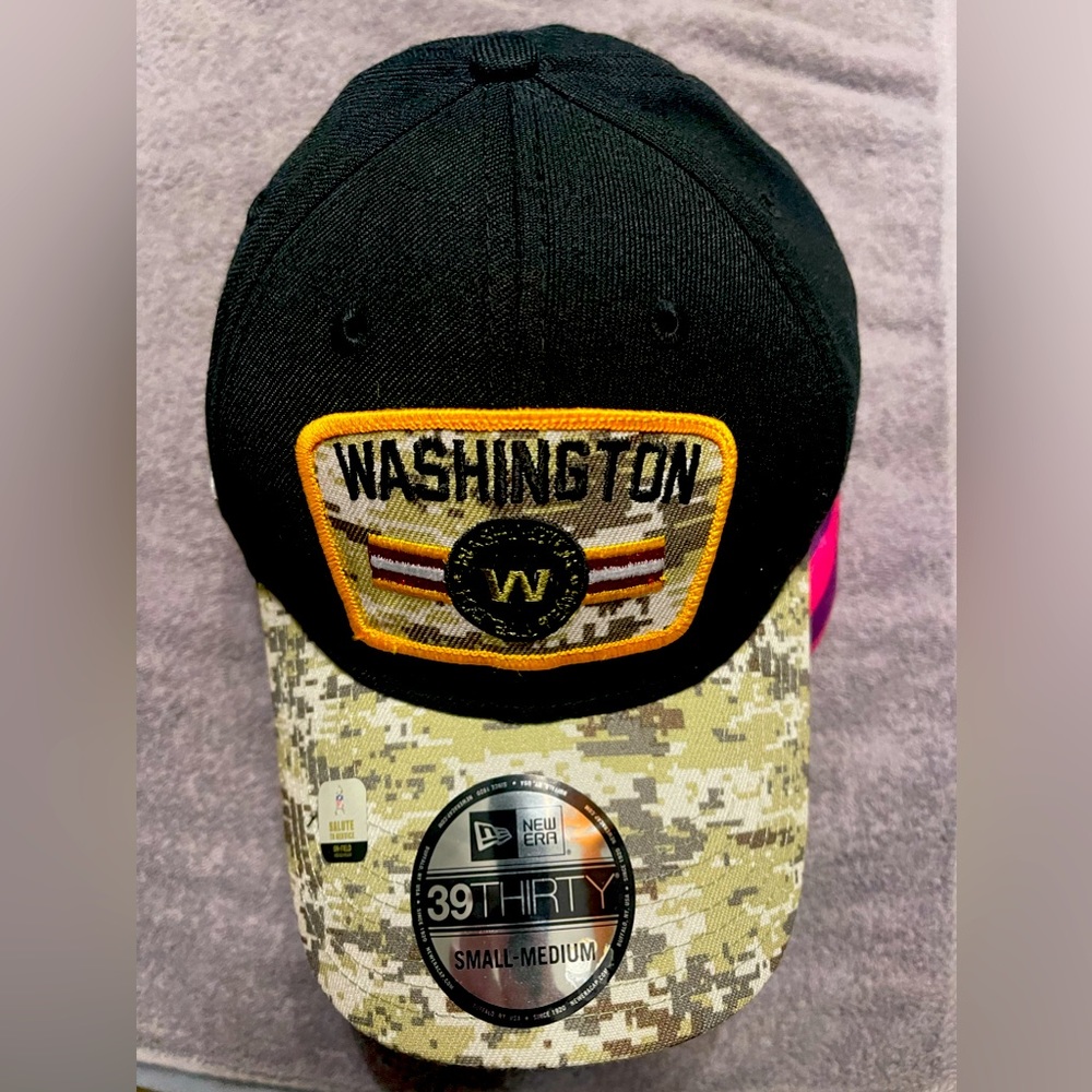NFL Washington Commanders 39thirty salute to the troops ball cap.